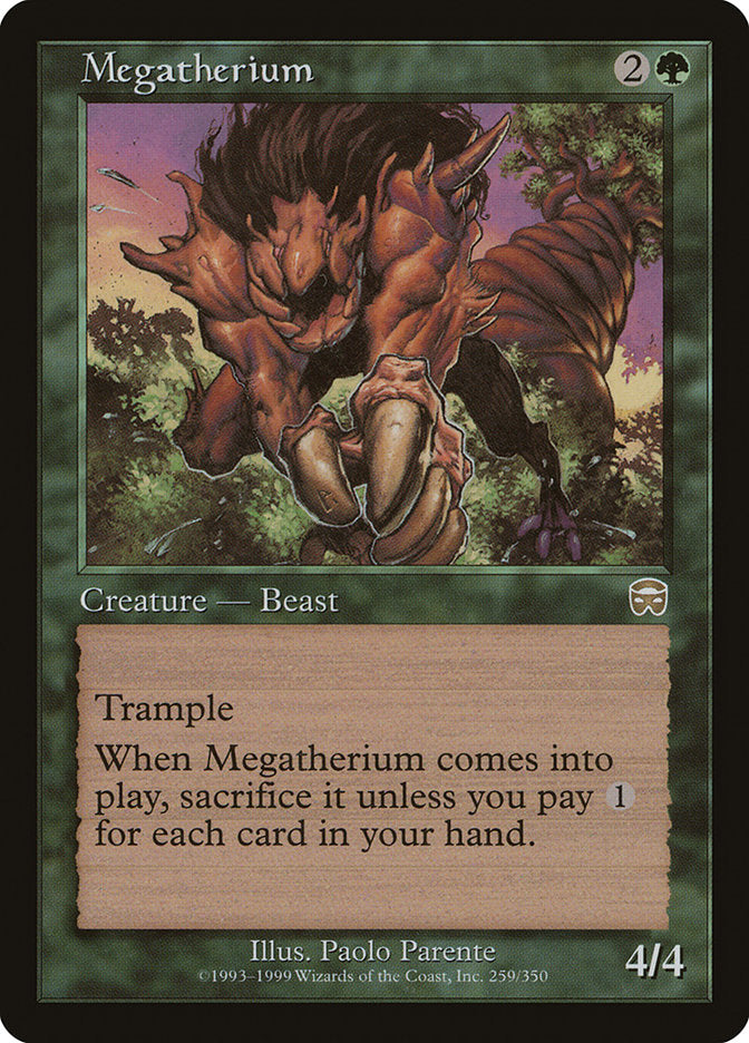 Megatherium [Mercadian Masques] | Good Games Modbury