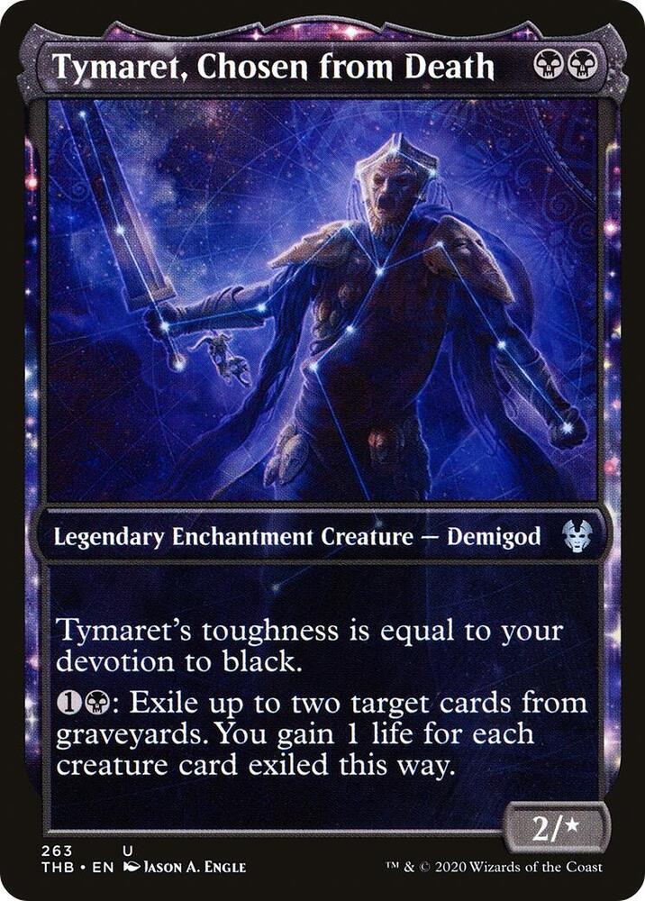 Tymaret, Chosen from Death 263/254 (Theros Beyond Death)  - Showcase Foil | Good Games Modbury
