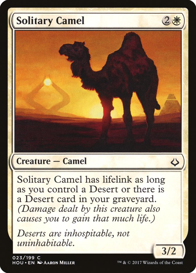 Solitary Camel 23/199 (Hour of Devastation)  - Foil | Good Games Modbury