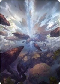 Prismatic Vista Art Card [Zendikar Rising Art Series] | Good Games Modbury