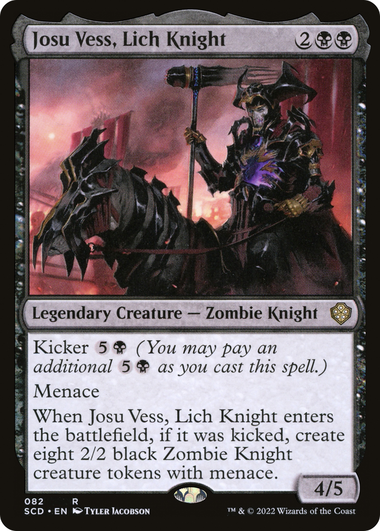 Josu Vess, Lich Knight [Starter Commander Decks] | Good Games Modbury