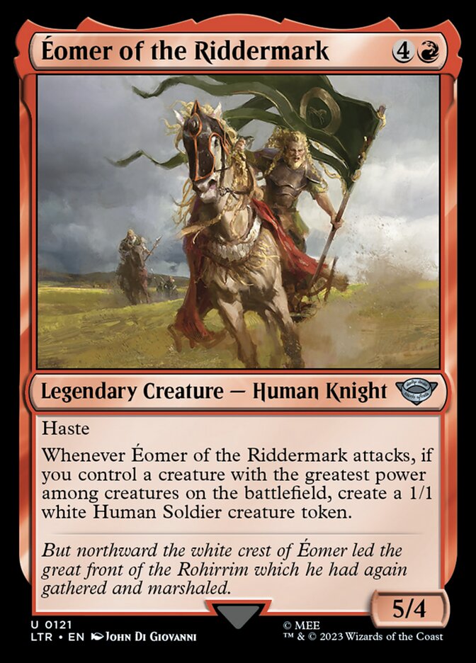 Éomer of the Riddermark 121/281 (Universes Beyond: The Lord of the Rings: Tales of Middle-earth)  | Good Games Modbury