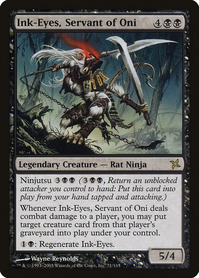 Ink-Eyes, Servant of Oni 71/165 (Betrayers of Kamigawa)  | Good Games Modbury