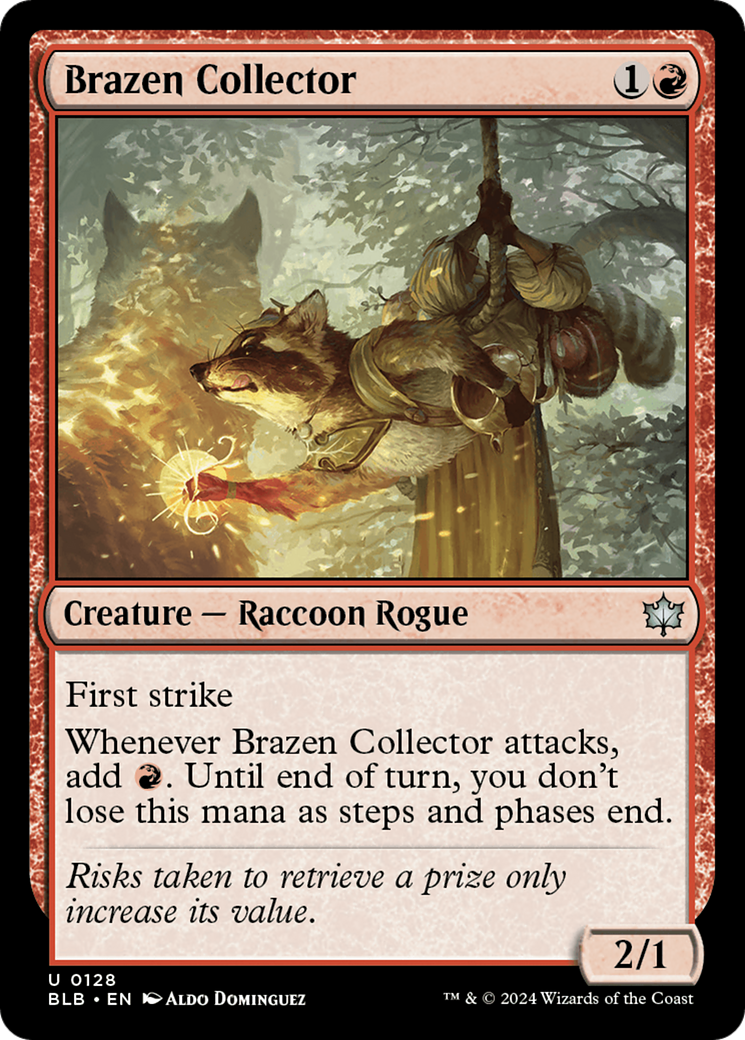 Brazen Collector [Bloomburrow] | Good Games Modbury