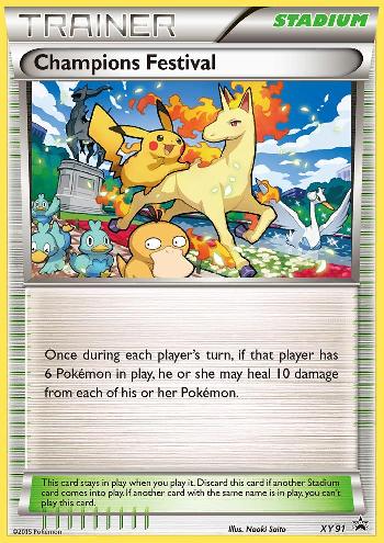 Champions Festival (XY91) (2015) [XY: Black Star Promos] | Good Games Modbury