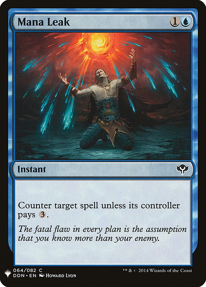 Mana Leak [Mystery Booster] | Good Games Modbury