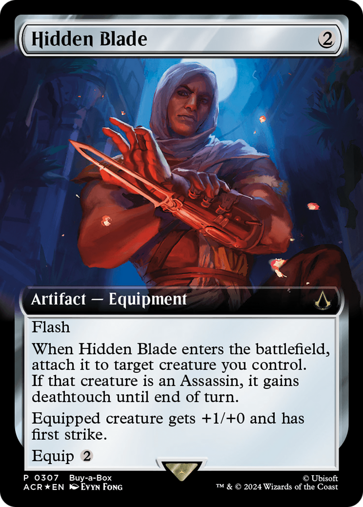 Hidden Blade (Extended Art) [Assassin's Creed Promos] | Good Games Modbury