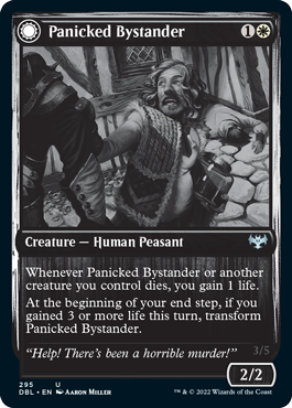 Panicked Bystander // Cackling Culprit [Innistrad: Double Feature] | Good Games Modbury