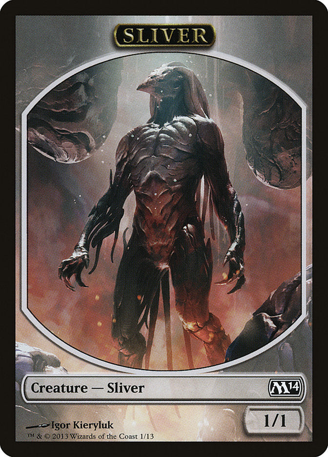 Sliver Token [Magic 2014 Tokens] | Good Games Modbury