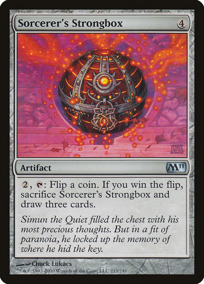 Sorcerer's Strongbox 213/249 (Magic 2011 (M11))  | Good Games Modbury