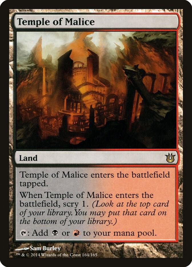 Temple of Malice 164/165 (Born of the Gods)  - Foil | Good Games Modbury