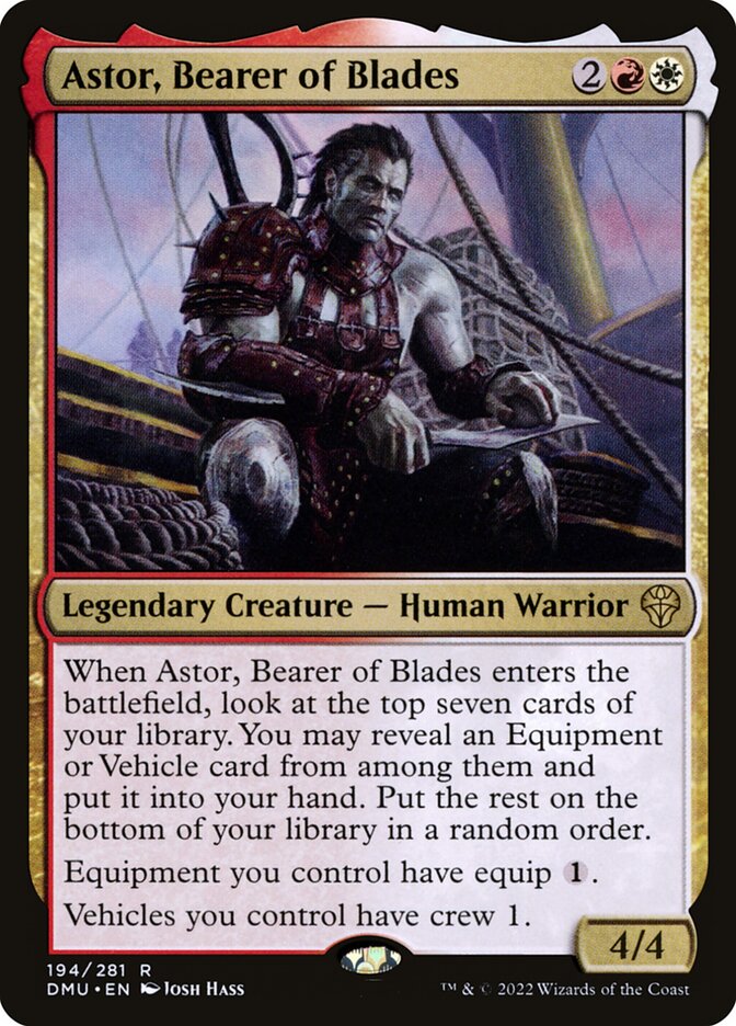 Astor, Bearer of Blades 194/281 (Dominaria United)  | Good Games Modbury