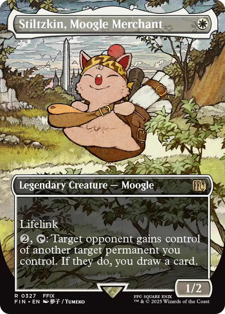 Stiltzkin, Moogle Merchant (Borderless) [FINAL FANTASY] | Good Games Modbury