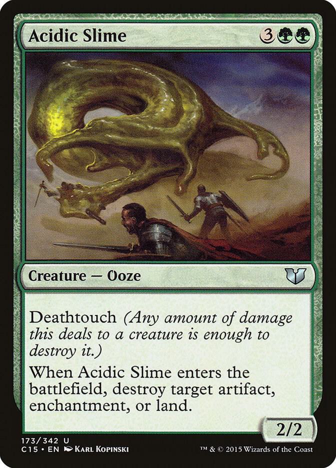 Acidic Slime 173/342 (Commander 2015)  | Good Games Modbury