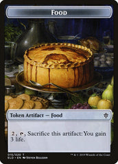 Mouse // Food (15) Double-Sided Token [Throne of Eldraine Tokens] | Good Games Modbury