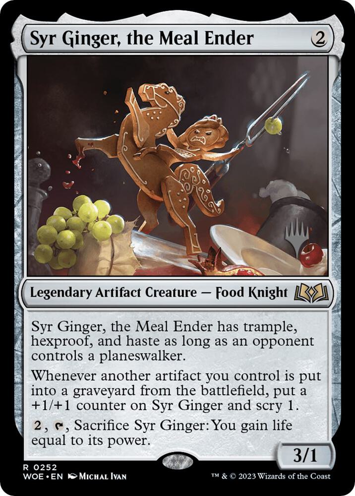Syr Ginger the Meal Ender 252p/200 (Promo Pack: Wilds of Eldraine)  | Good Games Modbury