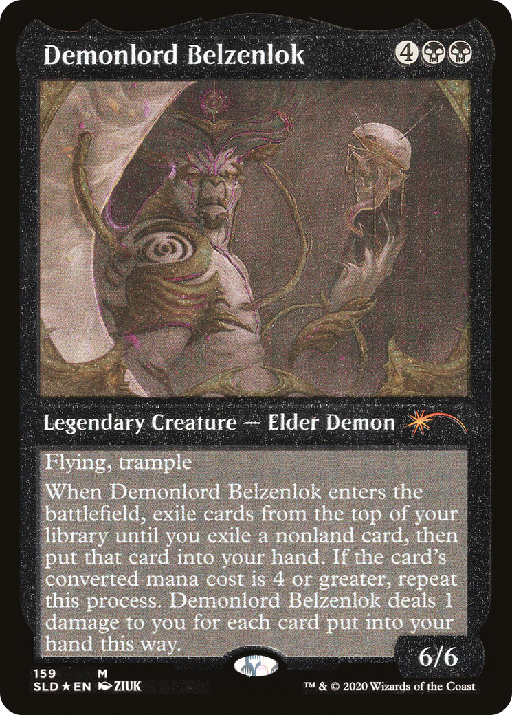 Demonlord Belzenlok (Foil Etched) [Secret Lair Drop Series] | Good Games Modbury