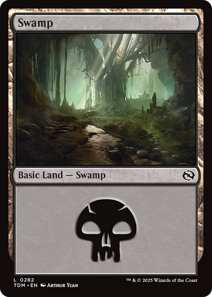 Swamp (0282) [Tarkir: Dragonstorm] | Good Games Modbury