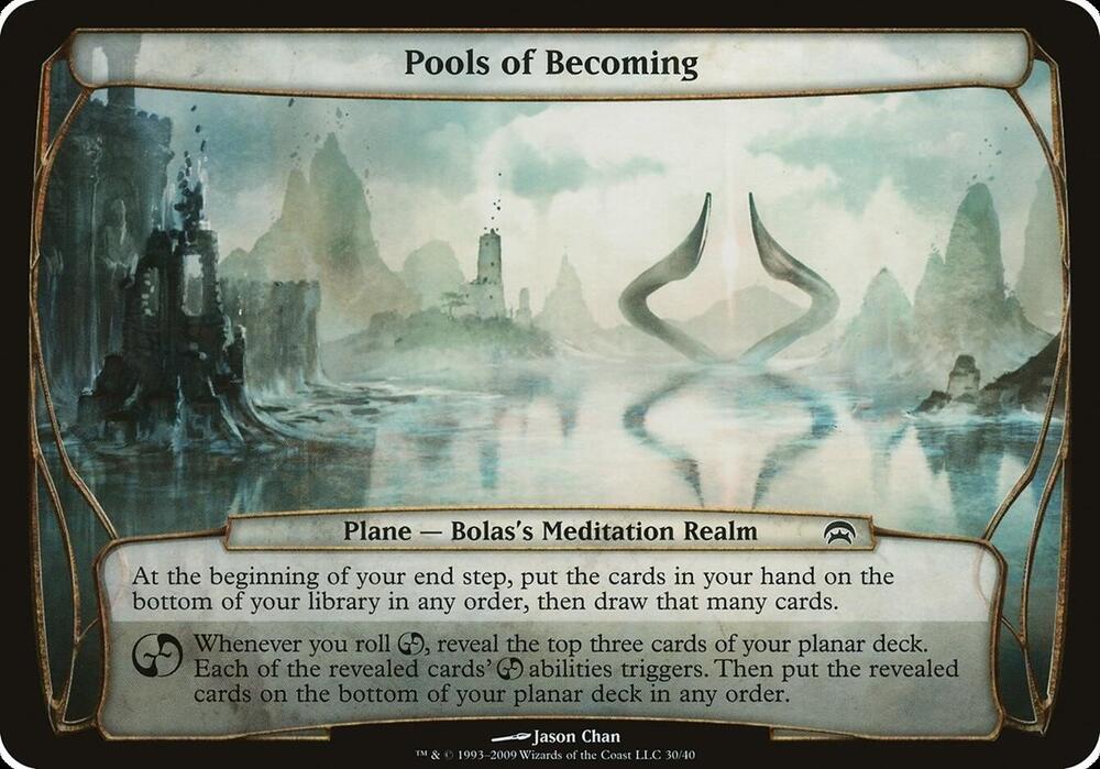 Pools of Becoming Planechase 30/40 (Oversize Cards)  | Good Games Modbury