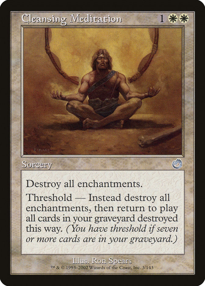 Cleansing Meditation 3 (Torment)  - Foil | Good Games Modbury