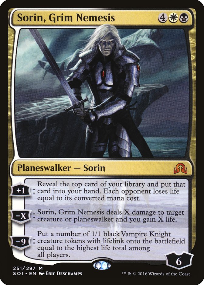 Sorin, Grim Nemesis [Shadows over Innistrad] | Good Games Modbury