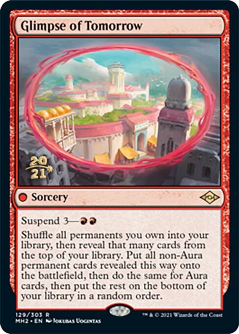Glimpse of Tomorrow 129s/86 (Prerelease Cards)  - Foil | Good Games Modbury