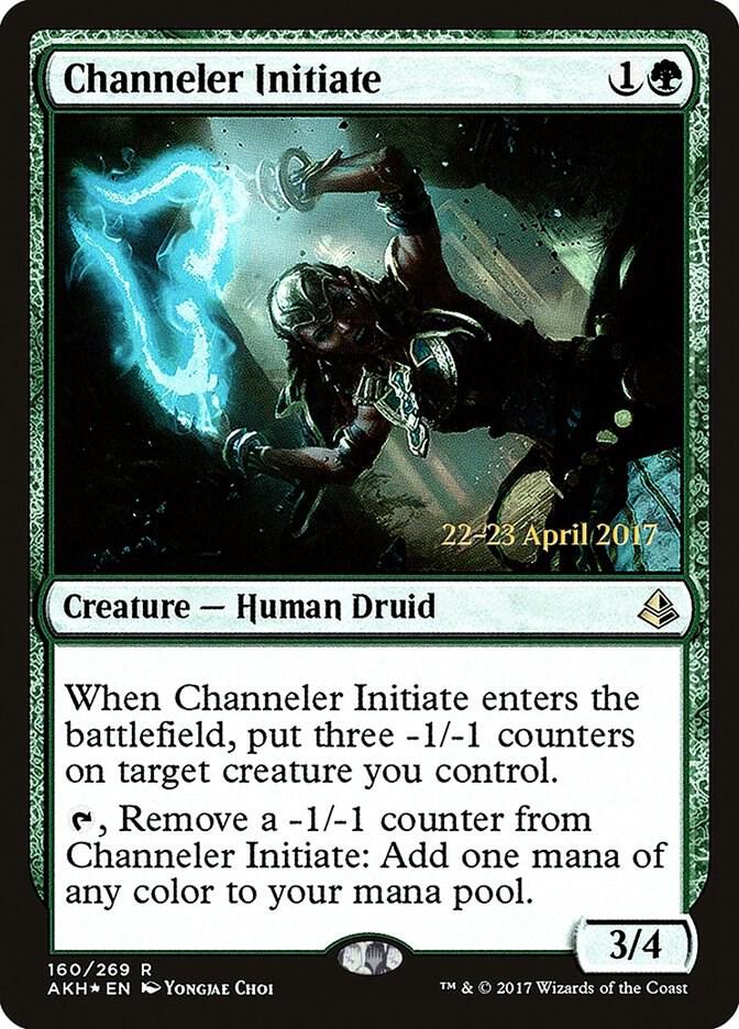 Channeler Initiate 160s/77 (Prerelease Cards)  - Foil | Good Games Modbury