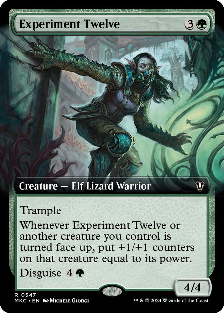 Experiment Twelve 347/311 (Commander: Murders at Karlov Manor)  - Extended Art | Good Games Modbury