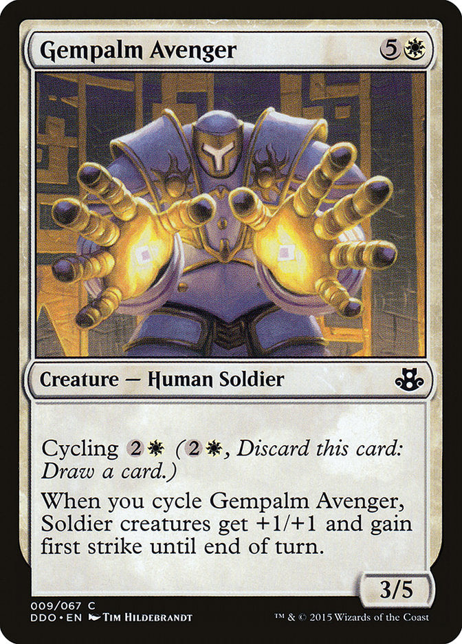 Gempalm Avenger 9/67 (Duel Decks: Elspeth vs. Kiora)  | Good Games Modbury