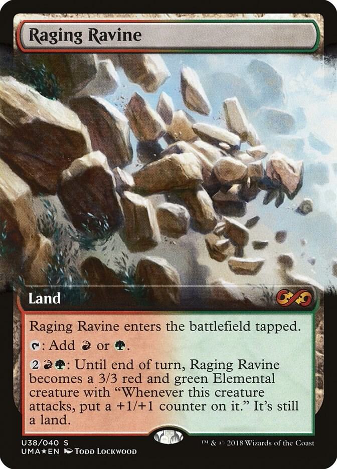 Raging Ravine 38/40 (Ultimate Masters: Box Toppers)  - Foil | Good Games Modbury