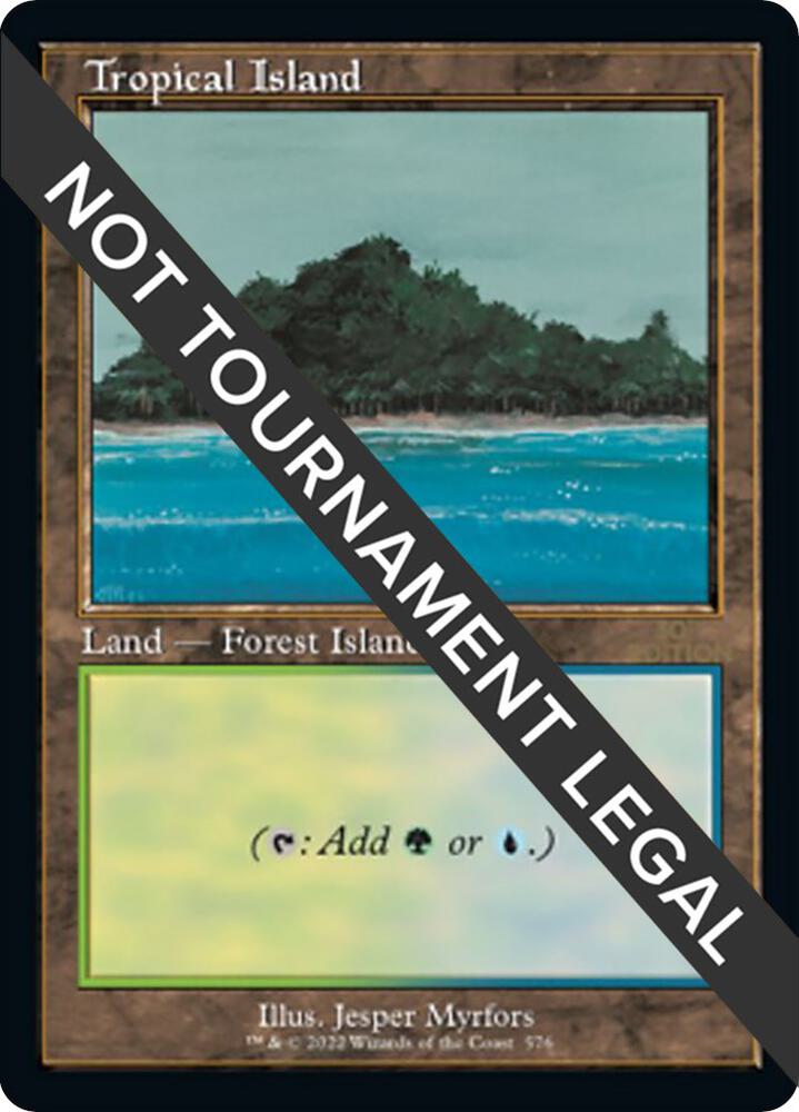 Tropical Island Retro Frame 576/594 (30th Anniversary Edition)  | Good Games Modbury