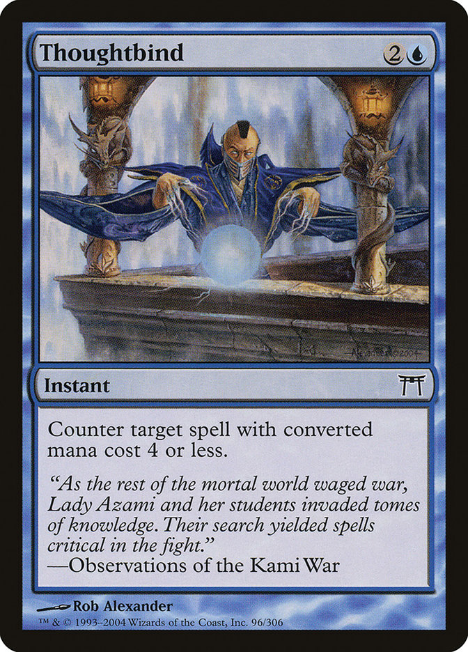 Thoughtbind 96/306 (Champions of Kamigawa)  - Foil | Good Games Modbury