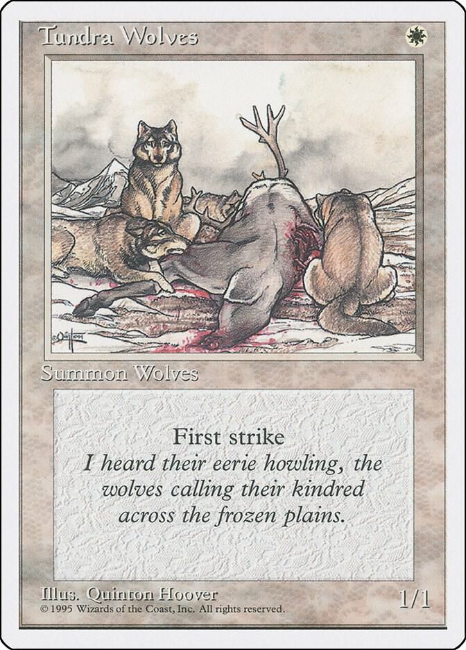Tundra Wolves 53/378 (Fourth Edition)  | Good Games Modbury