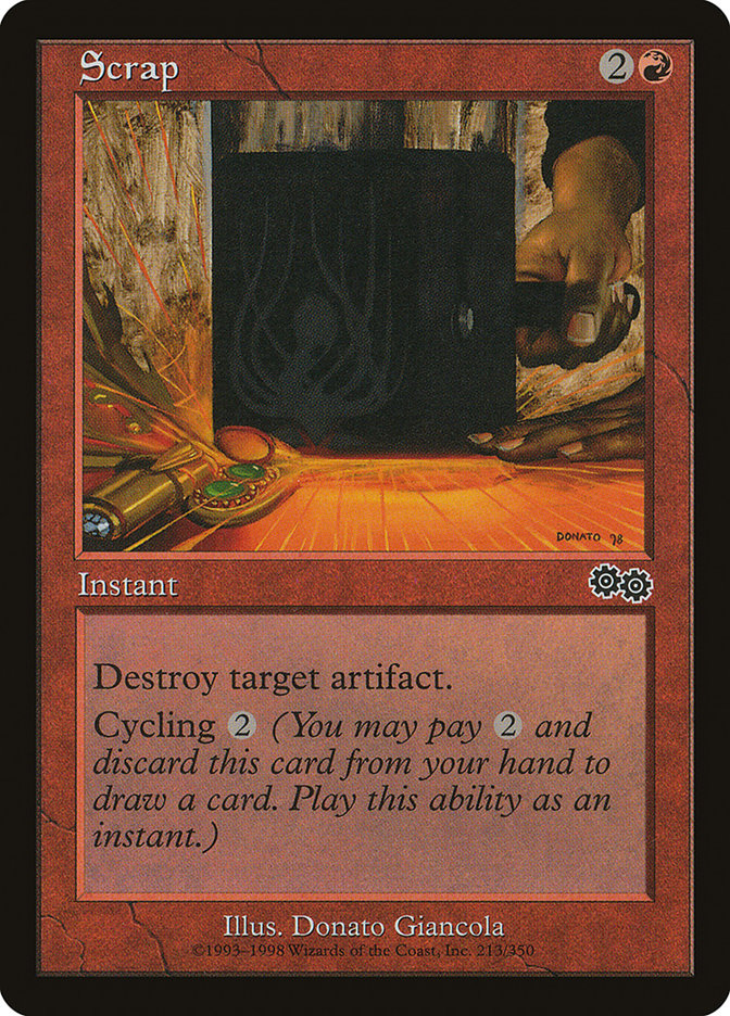 Scrap 213/350 (Urza's Saga)  | Good Games Modbury