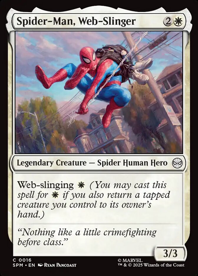 Spider-Man, Web-Slinger 16 (Marvel's Spider-Man)  - Foil | Good Games Modbury