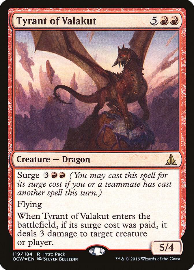 Tyrant of Valakut 119 (Unique and Miscellaneous Promos)  - Foil | Good Games Modbury