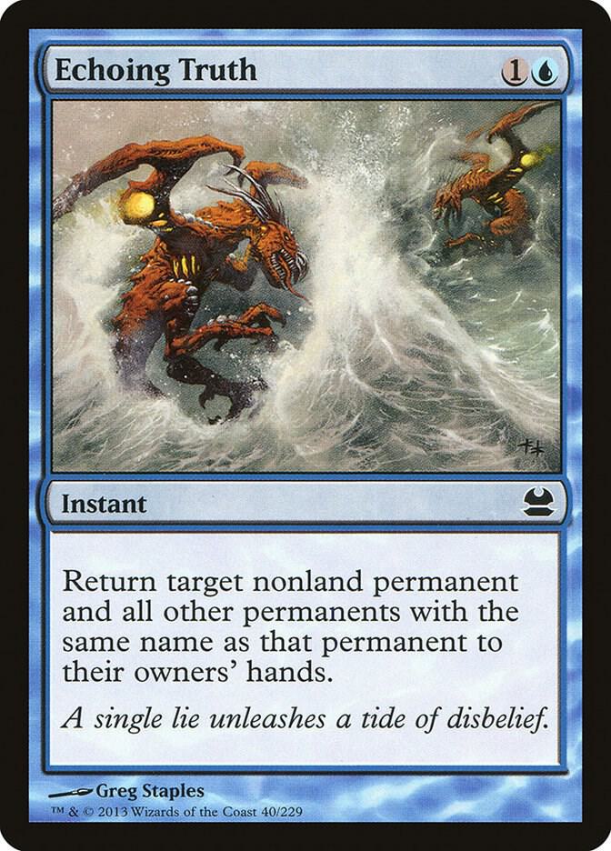 Echoing Truth 40/229 (Modern Masters)  - Foil | Good Games Modbury