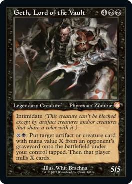 Geth Lord of the Vault Retro Frame 107/40 (Commander: The Brothers' War)  | Good Games Modbury