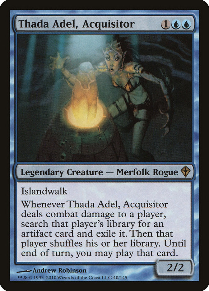 Thada Adel, Acquisitor 40/145 (Worldwake)  | Good Games Modbury