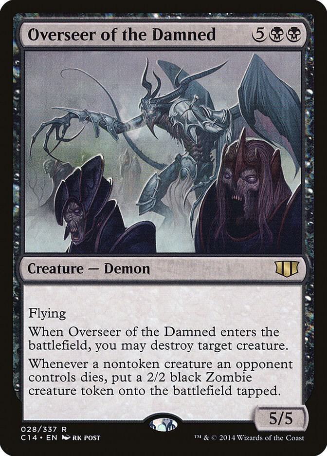 Overseer of the Damned 28/337 (Commander 2014)  | Good Games Modbury