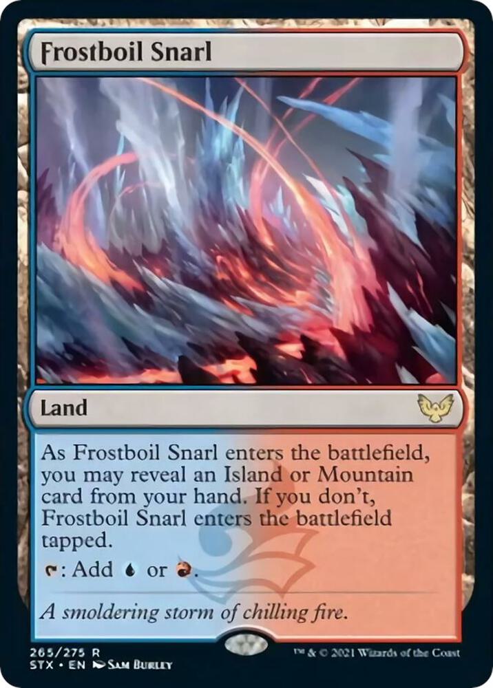 Frostboil Snarl 265/275 (Strixhaven: School of Mages)  - Foil | Good Games Modbury