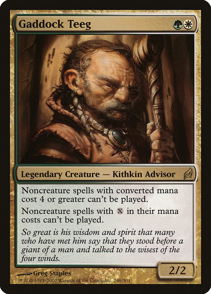 Gaddock Teeg [Lorwyn] | Good Games Modbury