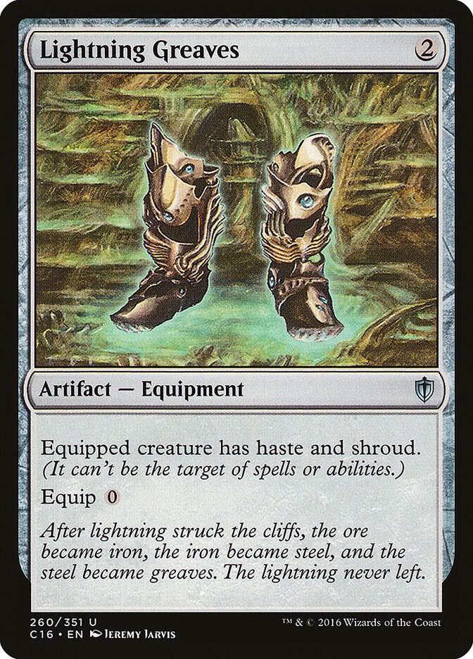 Lightning Greaves 260/351 (Commander 2016)  | Good Games Modbury