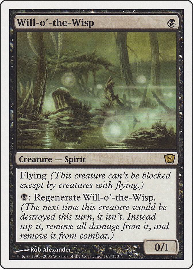 Will-o'-the-Wisp 169/350 (9th Edition)  | Good Games Modbury