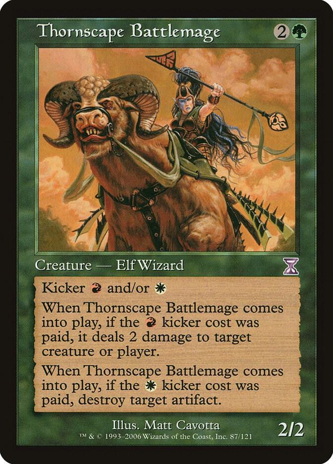 Thornscape Battlemage 87/121 (Timeshifted)  - Foil | Good Games Modbury