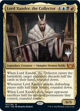 Lord Xander the Collector 197p/161 (Promo Pack: Streets of New Capenna)  - Foil | Good Games Modbury