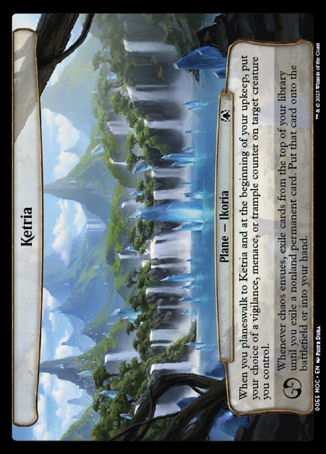 Ketria 55/79 (Planechase: March of the Machine)  | Good Games Modbury