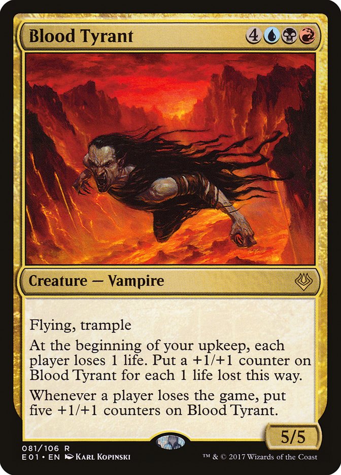 Blood Tyrant 81/106 (Archenemy: Nicol Bolas)  | Good Games Modbury