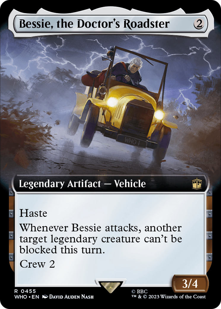 Bessie, the Doctor's Roadster (Extended Art) [Doctor Who] | Good Games Modbury