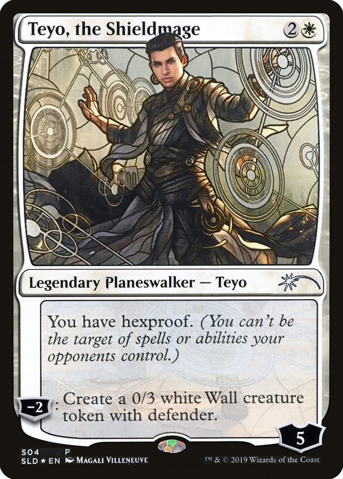 Teyo, the Shieldmage (Stained Glass) [Secret Lair Drop Promos] | Good Games Modbury